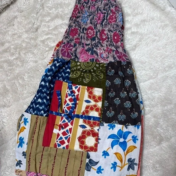 Patchwork Boho Pants, NWOT, Size Smalll/Medium.See Measurements. - Picture 2 of 7